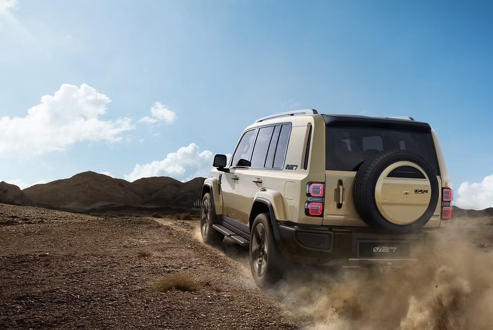 iCAUR V27 Lands in the Middle East with Golden REEV, Bringing A New Off-road Experience